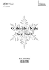 On This Silent Night SATB choral sheet music cover